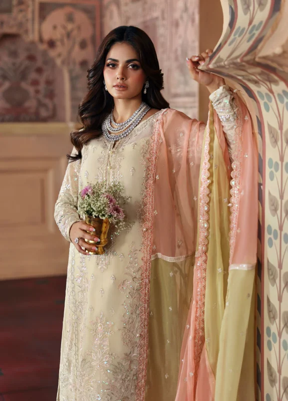 Evayna Embroidered Chiffon